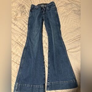 Wrangler Women's Blue Flare Jeans